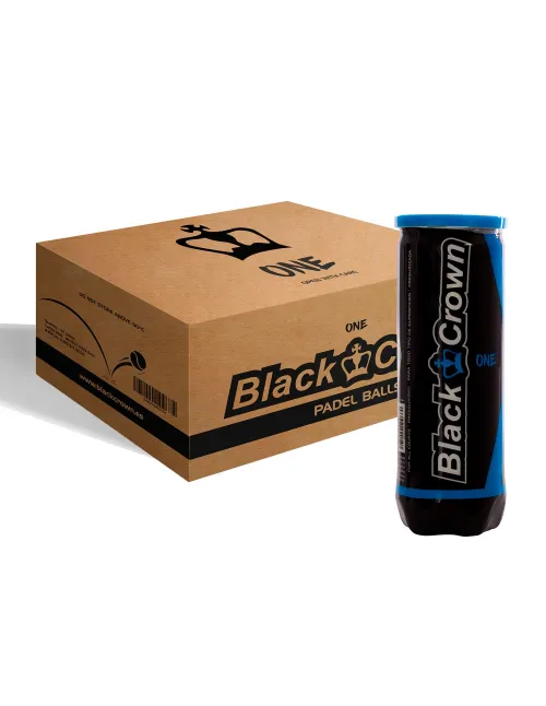 Cajón Pelotas Black Crown One | Ofertas de pádel